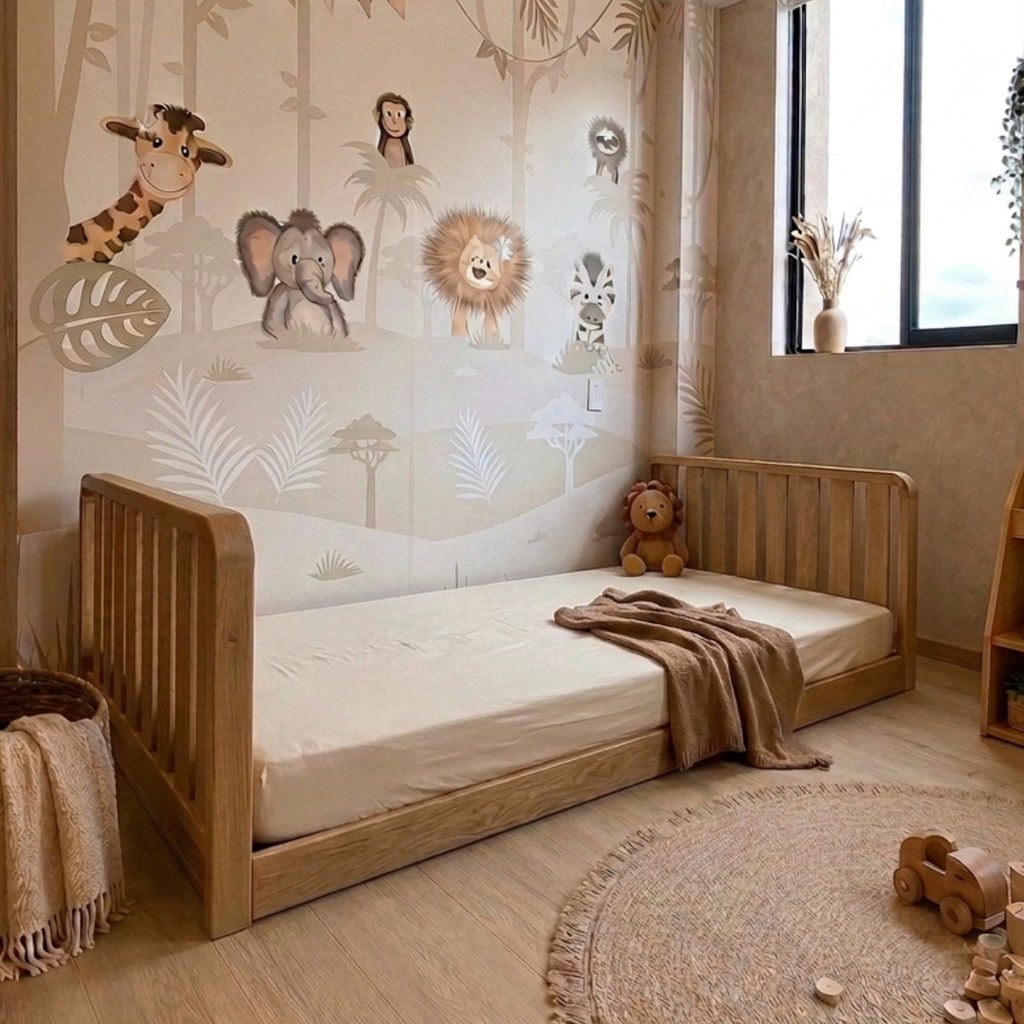 CAMA CORRAL CURVO