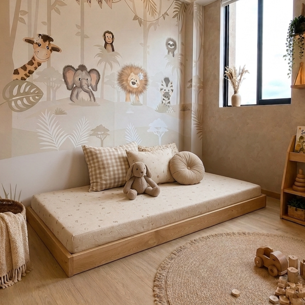 CAMA CORRAL CURVO