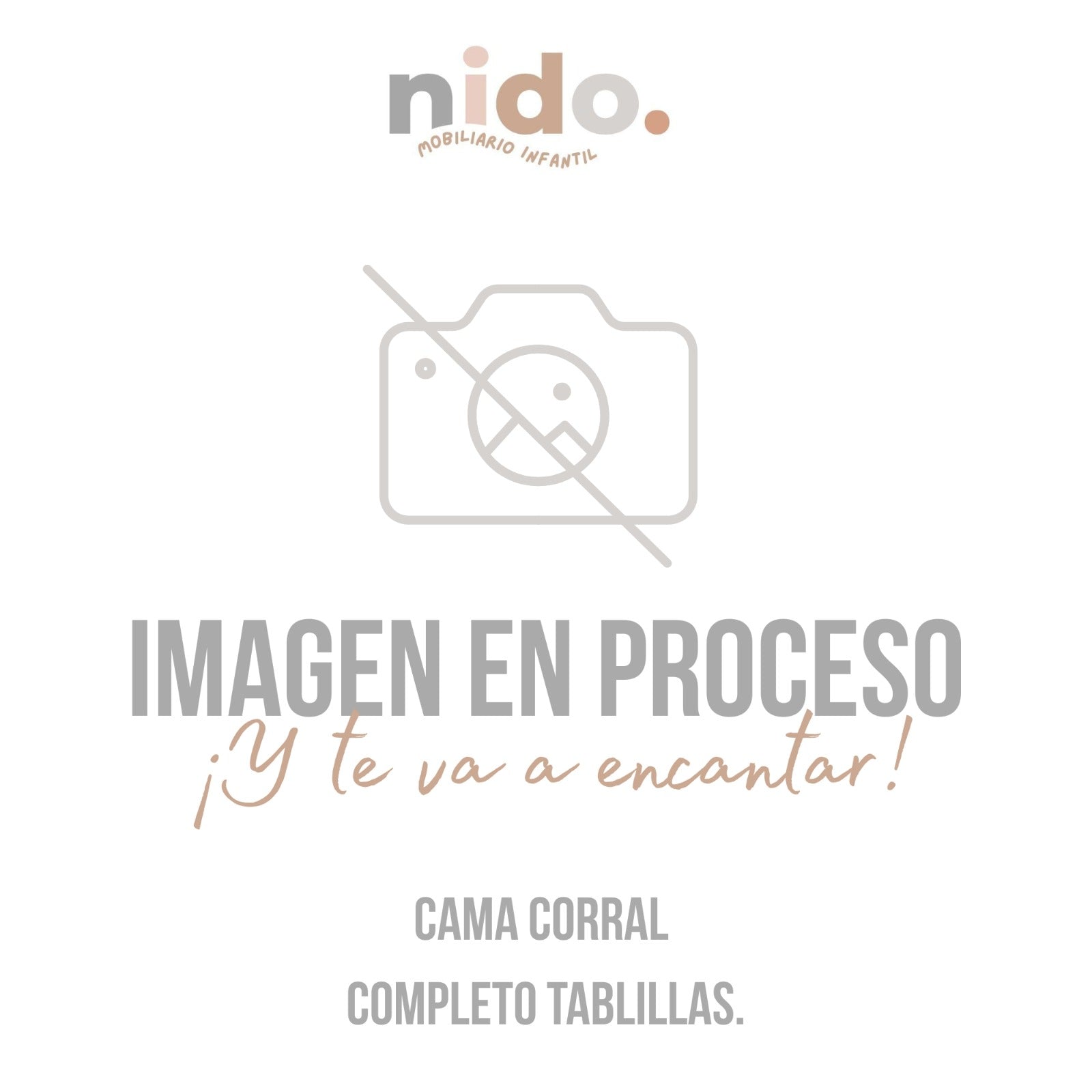 CAMA CORRAL COMPLETO TABLILLAS