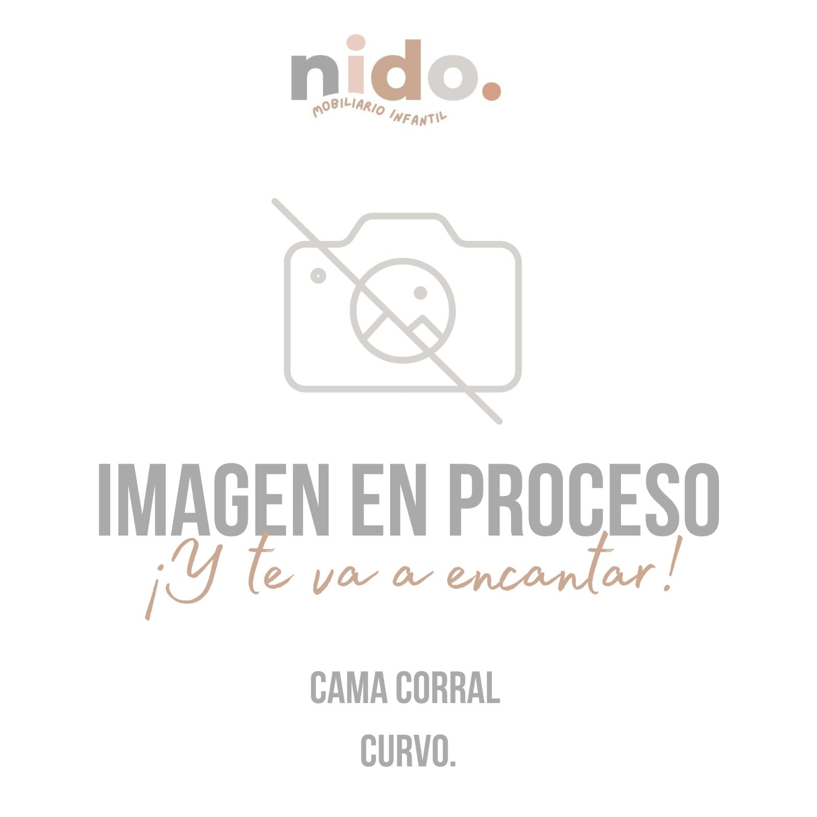 CAMA CORRAL CURVO